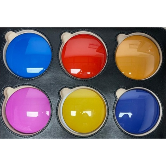 PAR DE CRISTALES ORGANICOS BLANCO MAS TEÑIDOS PARA SOL OPTICOS (MONOFOCALES) DIOPRIAS ESF 2.00 A CYL 2.00