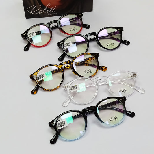 Lentes ópticos CELULOIDE modernos,varillas flexibles,COMODOS.