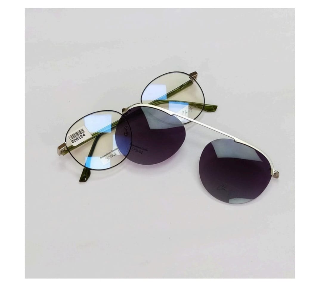 Lentes clip on micas para toda ocasión. Modelo de Metálico hermosos y livianos.