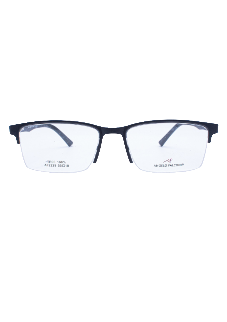 ARMAZON OPTICO METALICO SEMI AL AIRE angelo falconi