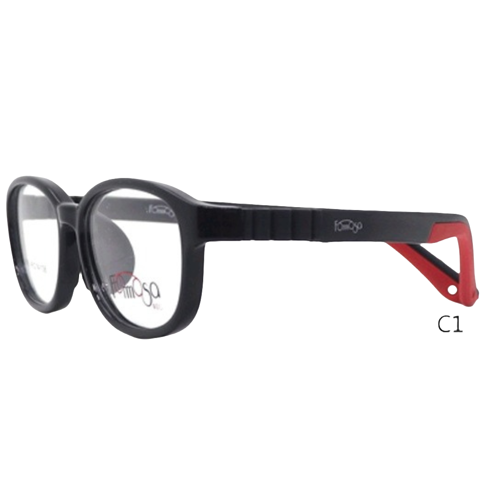 Armazón completamente flexible especial para niños irrompibles a las caídas y golpes fuertes. Además trae plaquetas de silicona mucho más cómodo.