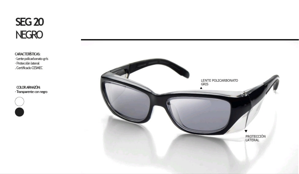 Lentes de seguridad