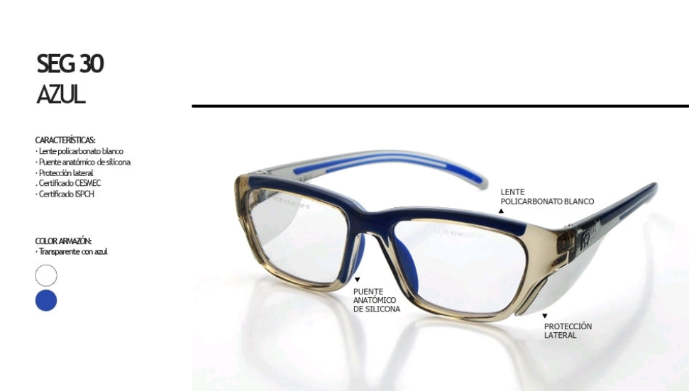 Lentes de seguridad