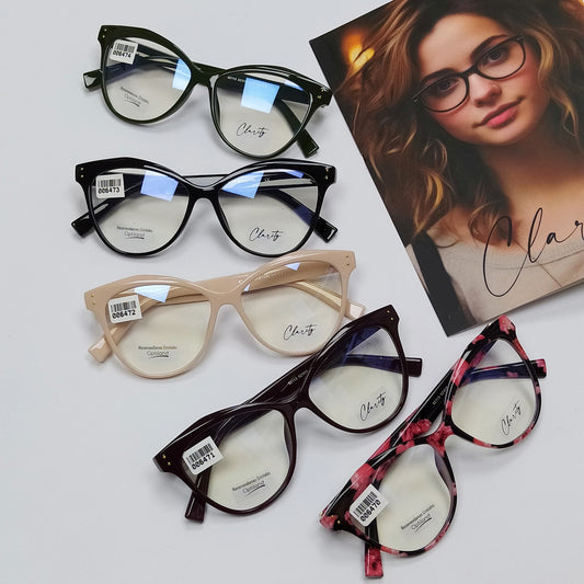 Lentes ópticos Celuloide modernos,varillas flexibles,comodos