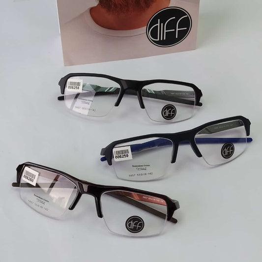 Lentes ópticos Celuloide semi al aire,deportivo modernos,varillas flexibles,comodos