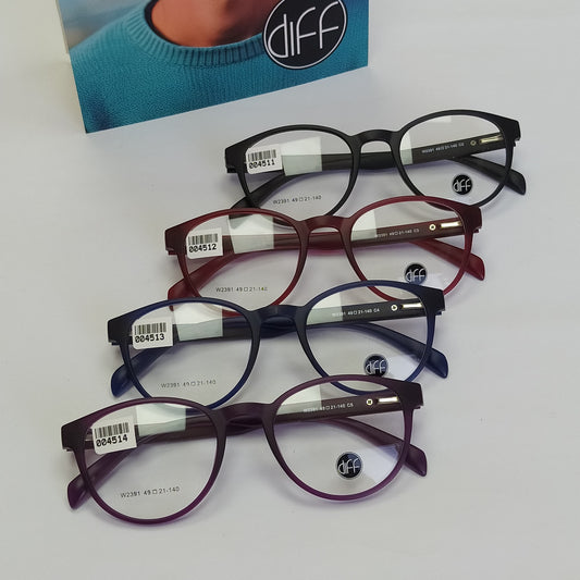 LENTES ópticos Celuloide redondo cómodos y livianos