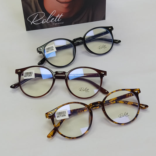 Lentes ópticos Celuloide modernos,varillas flexibles,comodos