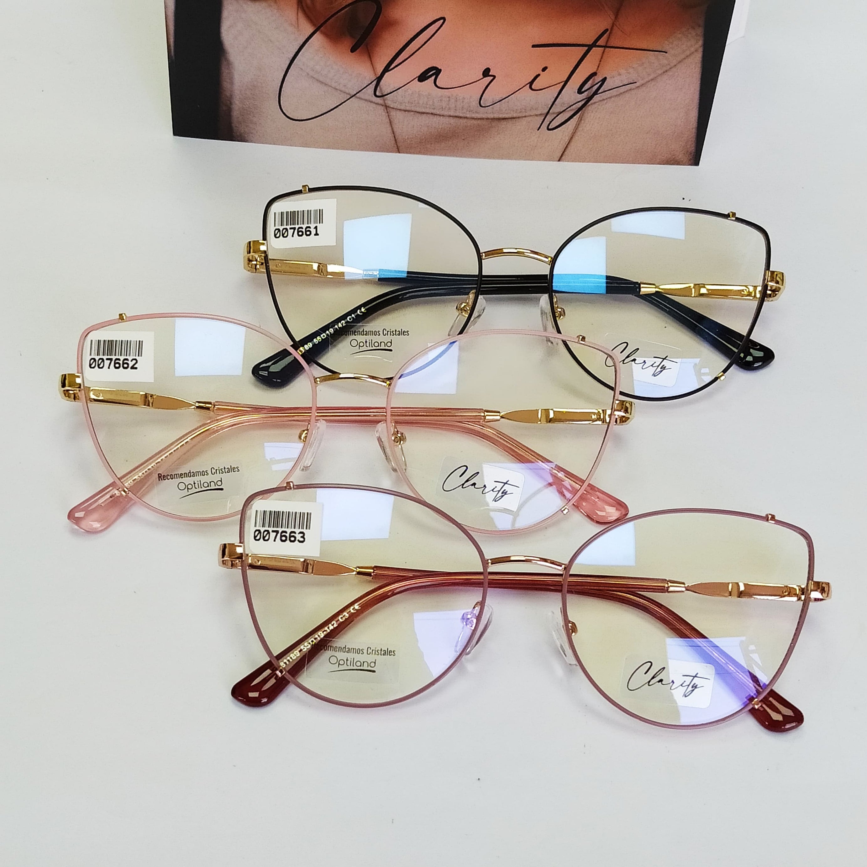 Lentes ópticos METÁLICOS modernos,varillas flexibles,comodos
