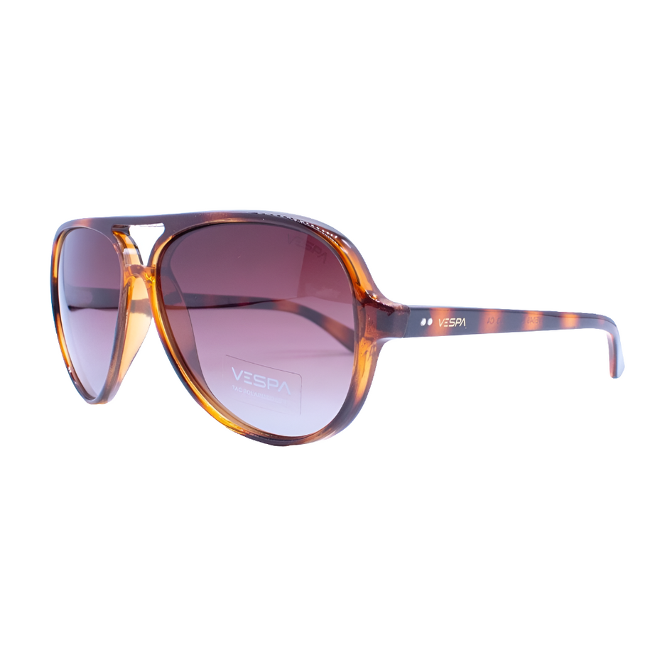 LENTES DE SOL TIPO AVIADOR DOBLE PUENTE DE CELULOIDE vespa
