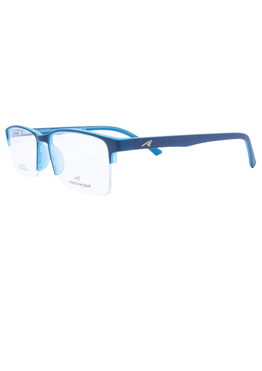 ARMAZON OPTICO METALICO SEMI AL AIRE angelo falconi