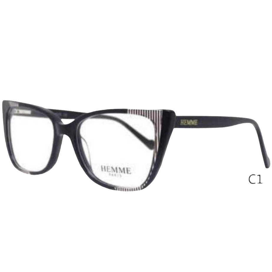 LENTES ÓPTICOS PARA MUJER MATERIAL DE ACETATO VARILLAS FLEXIBLES cod HA 006 (53-17-142)