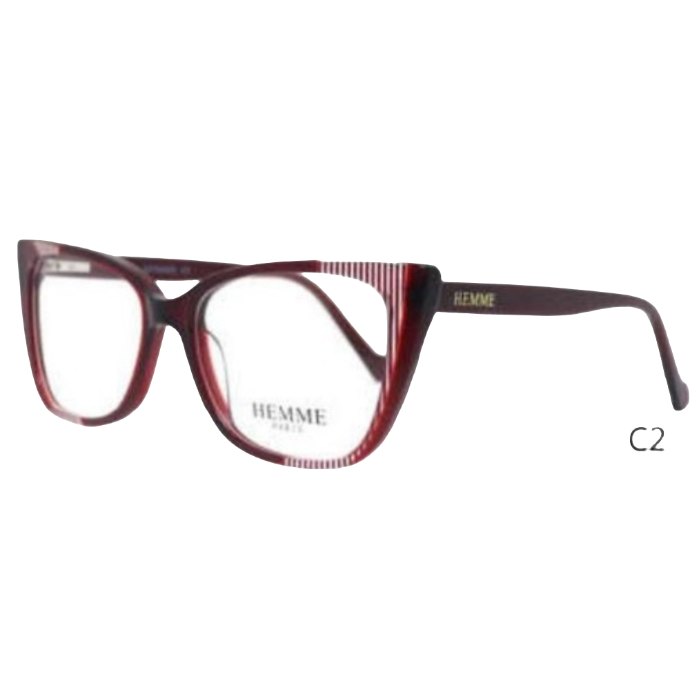 LENTES ÓPTICOS PARA MUJER MATERIAL DE ACETATO VARILLAS FLEXIBLES cod HA 006 (53-17-142)